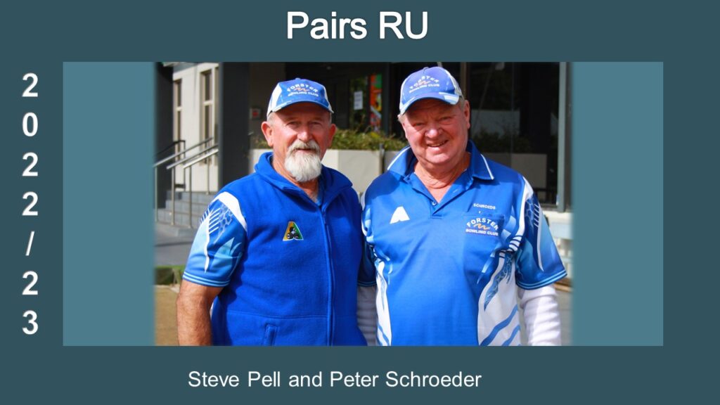 Honour Boards Forster Bowling Club